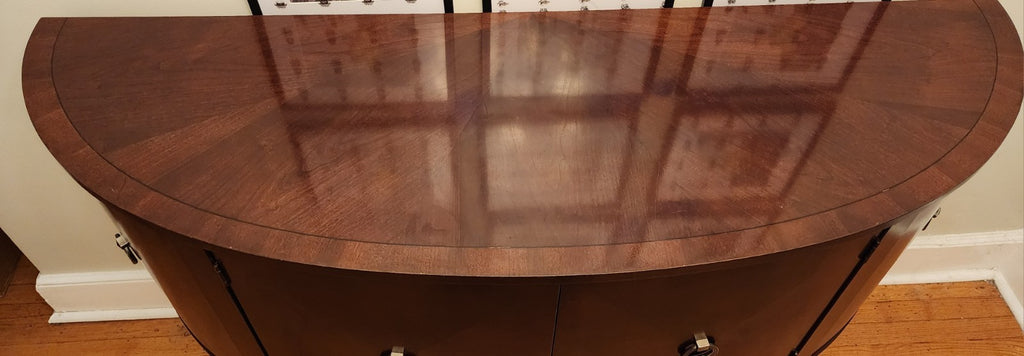 ETHAN ALLEN Demilune Sideboard