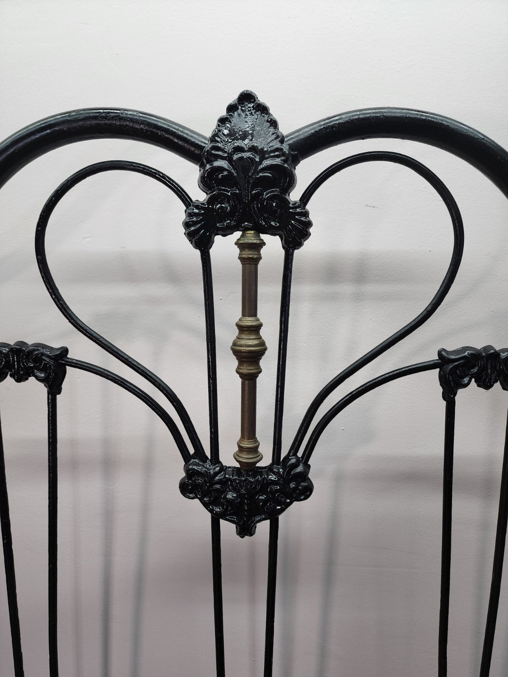 Antique Wrought Iron Bed Frame