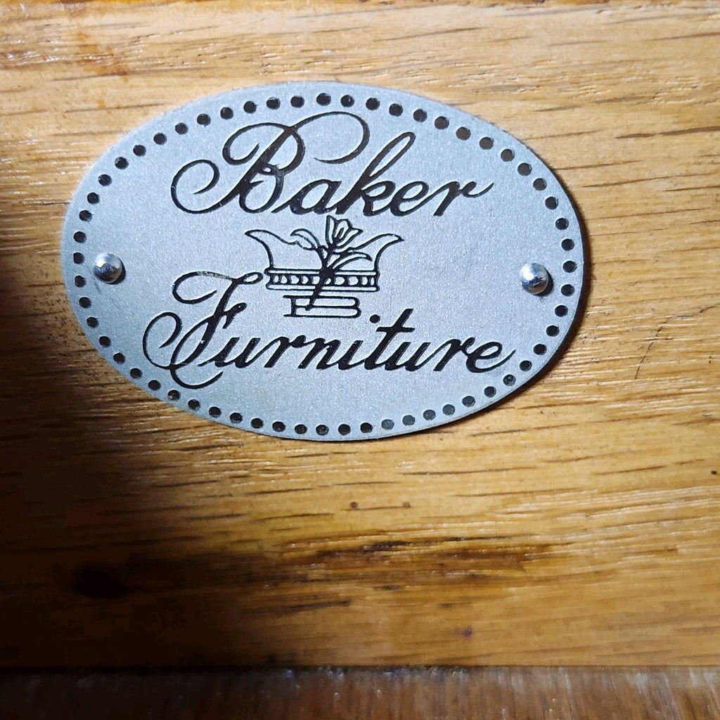 Vintage Baker Chinese Chippendale Furniture Night Table End Table