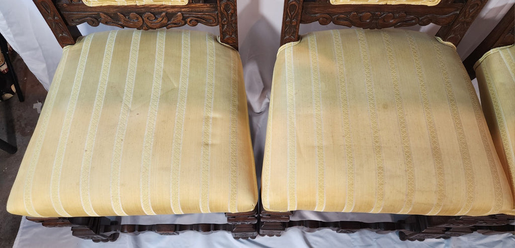Antique Jacobean Chairs - Set of 4