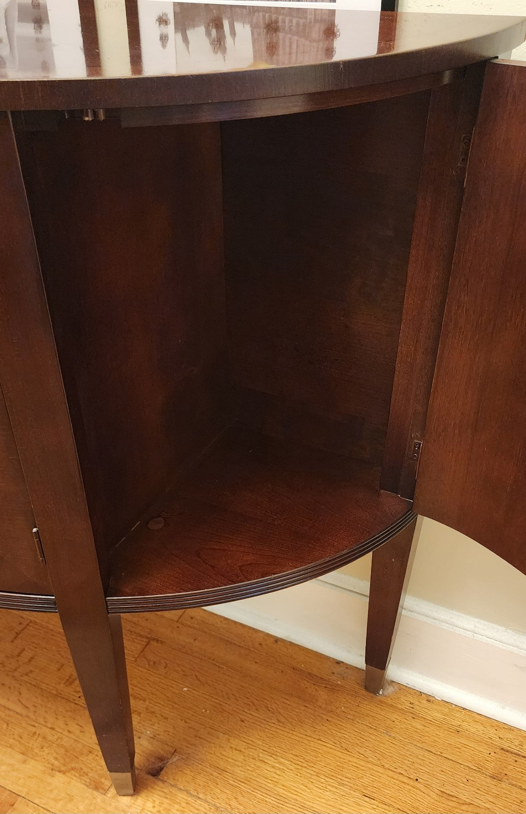 ETHAN ALLEN Demilune Sideboard