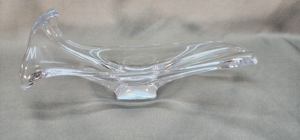 Vintage French Crystal Centerpiece Bowl