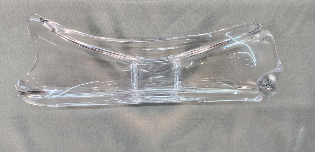 Vintage French Crystal Centerpiece Bowl