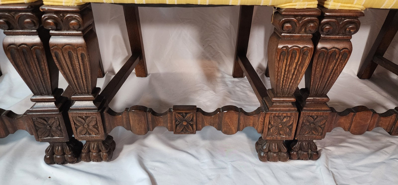 Antique Jacobean Chairs - Set of 4