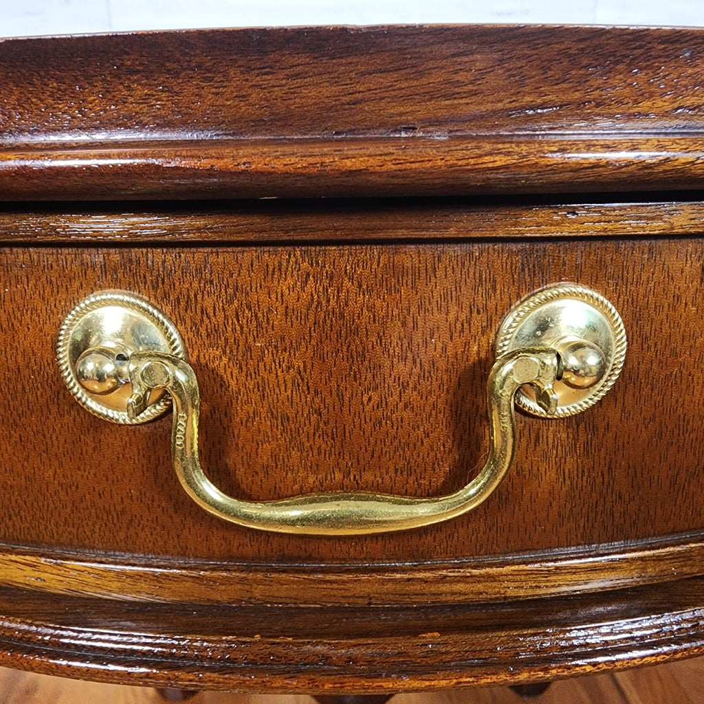 Vintage Baker Chinese Chippendale Furniture Night Table End Table