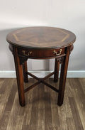 Lane Hollywood Regency Inlay Side End Table