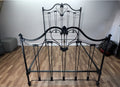 Antique Wrought Iron Bed Frame