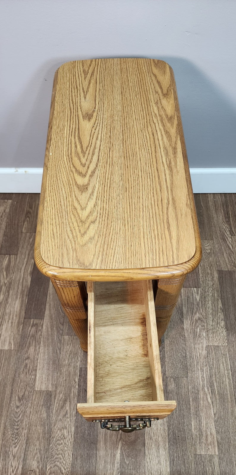 Vintage Oak Side Table
