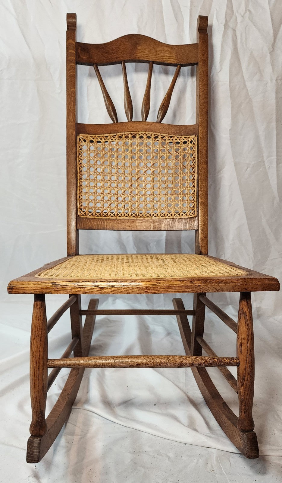 Antique Cane Rocking Chair