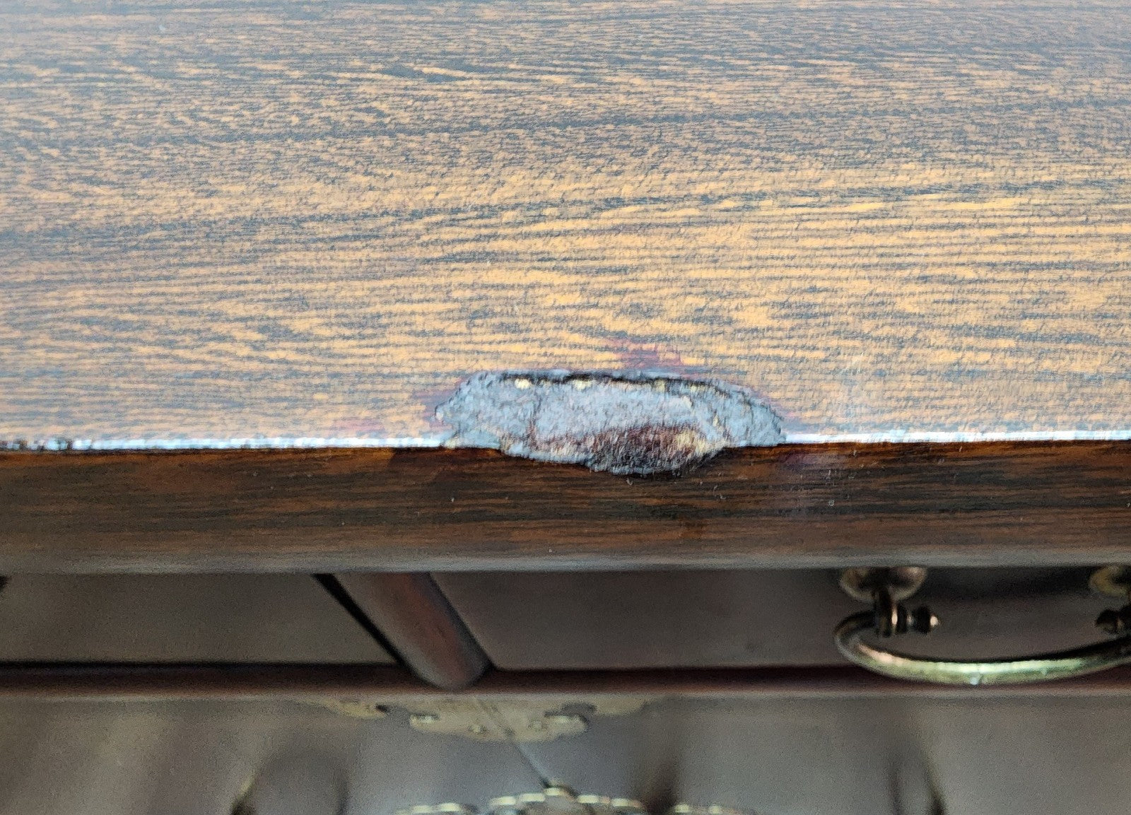 Korean Antique Style Table Chest Console Cabinet