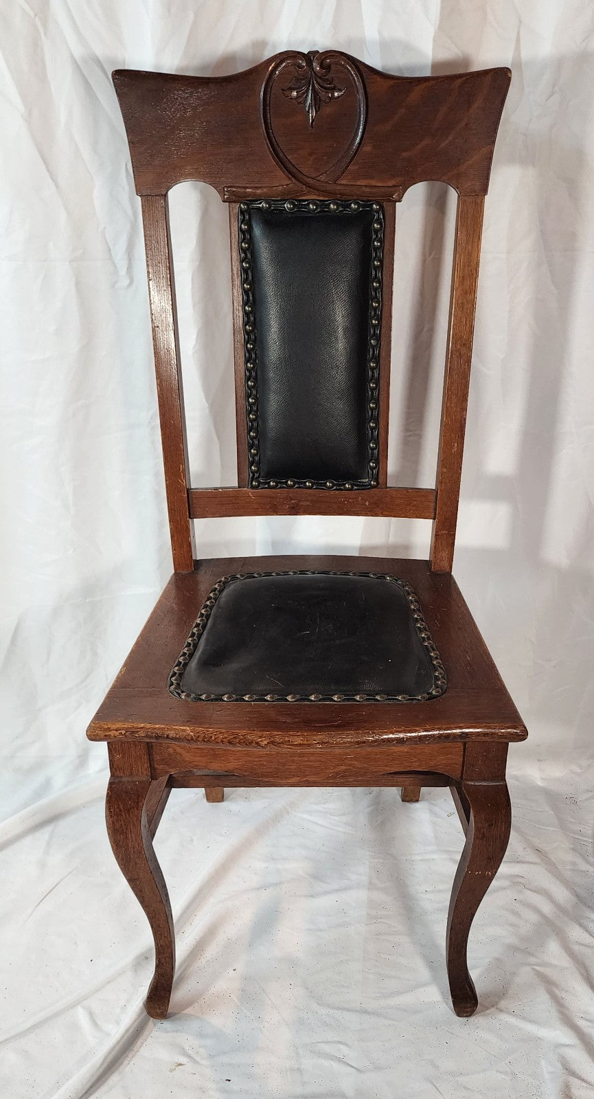 Vintage Antique Black Chair