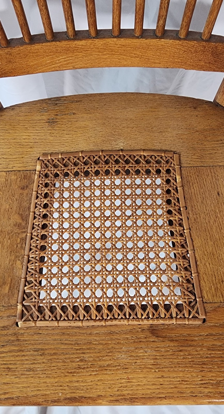 Vintage Cane Seat Chair Antique