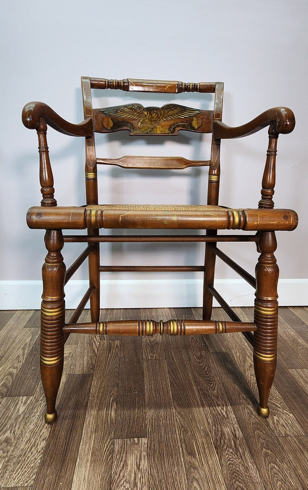 Ethan Allen American Hitchcock Chairs - Set of 4 -Including 2 Armchairs