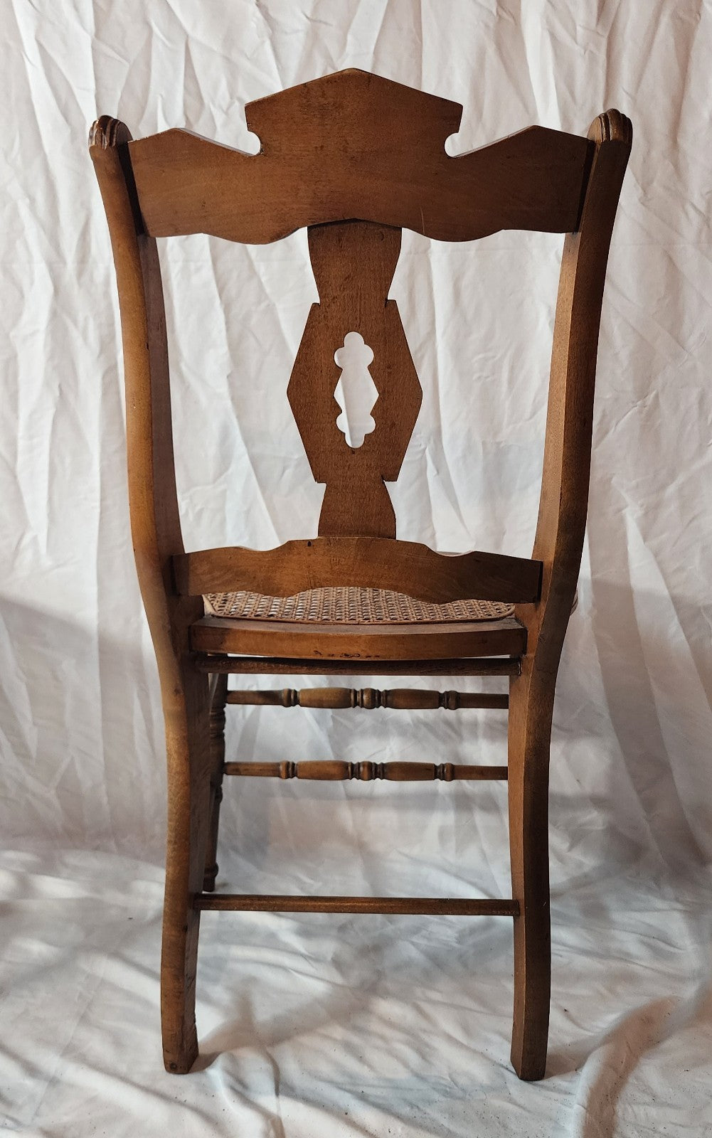 Antique Cane Chairs - Sold As A Pair
