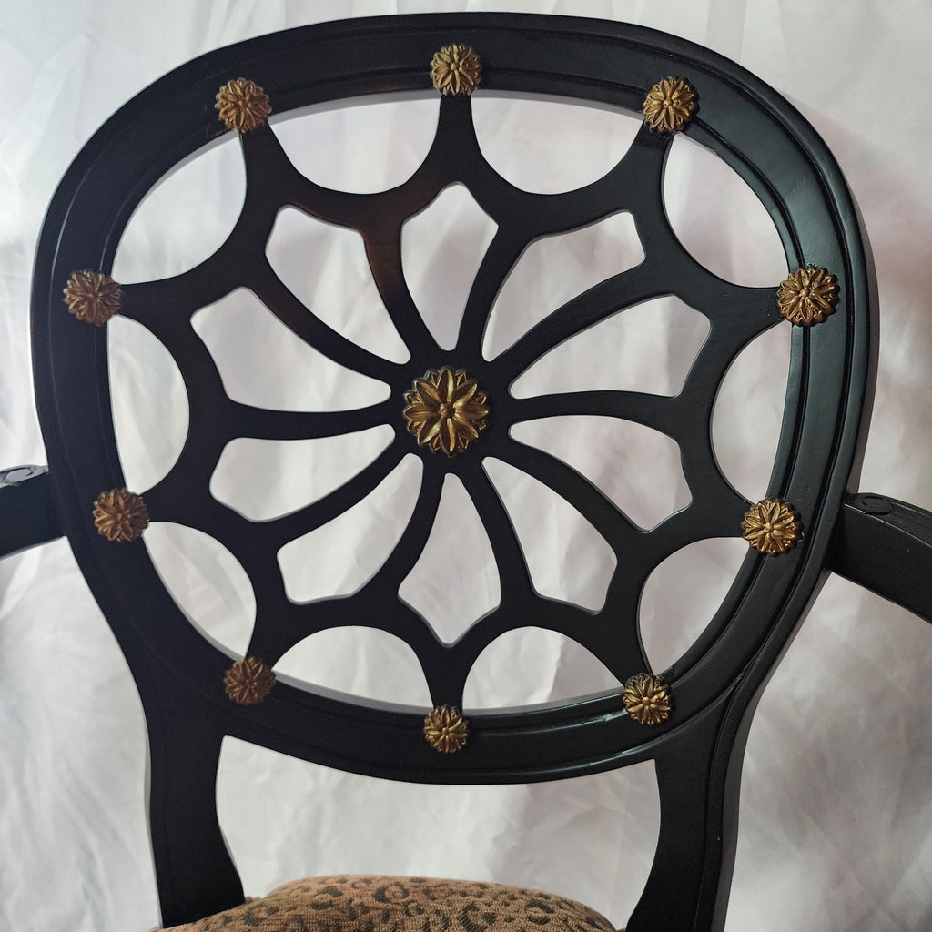 CASA STRADIVARI Spider Back Chairs - A Pair