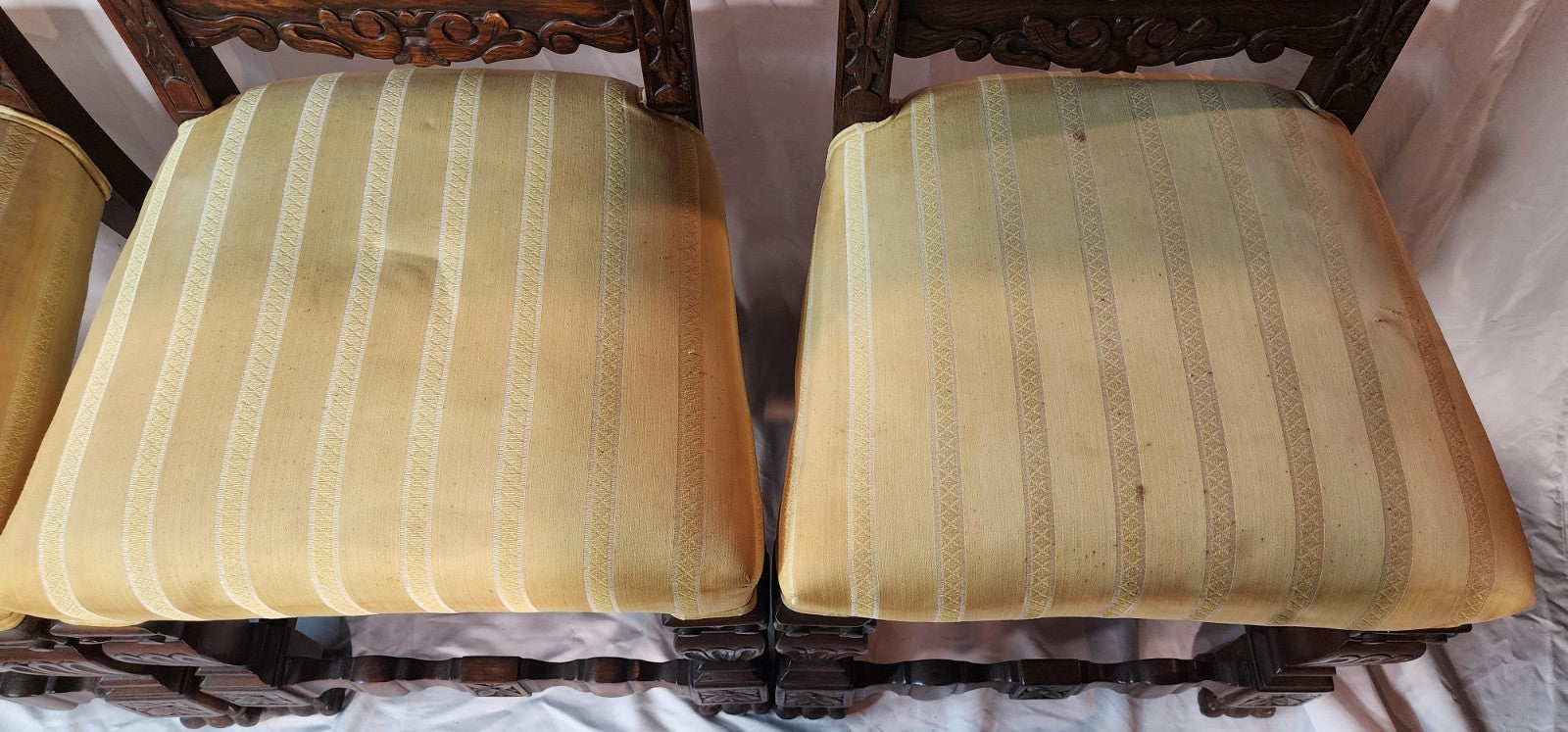Antique Jacobean Chairs - Set of 4
