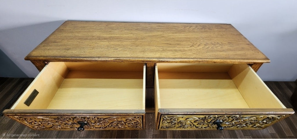 Lane Eddie Bauer Entry Ornate Console Table