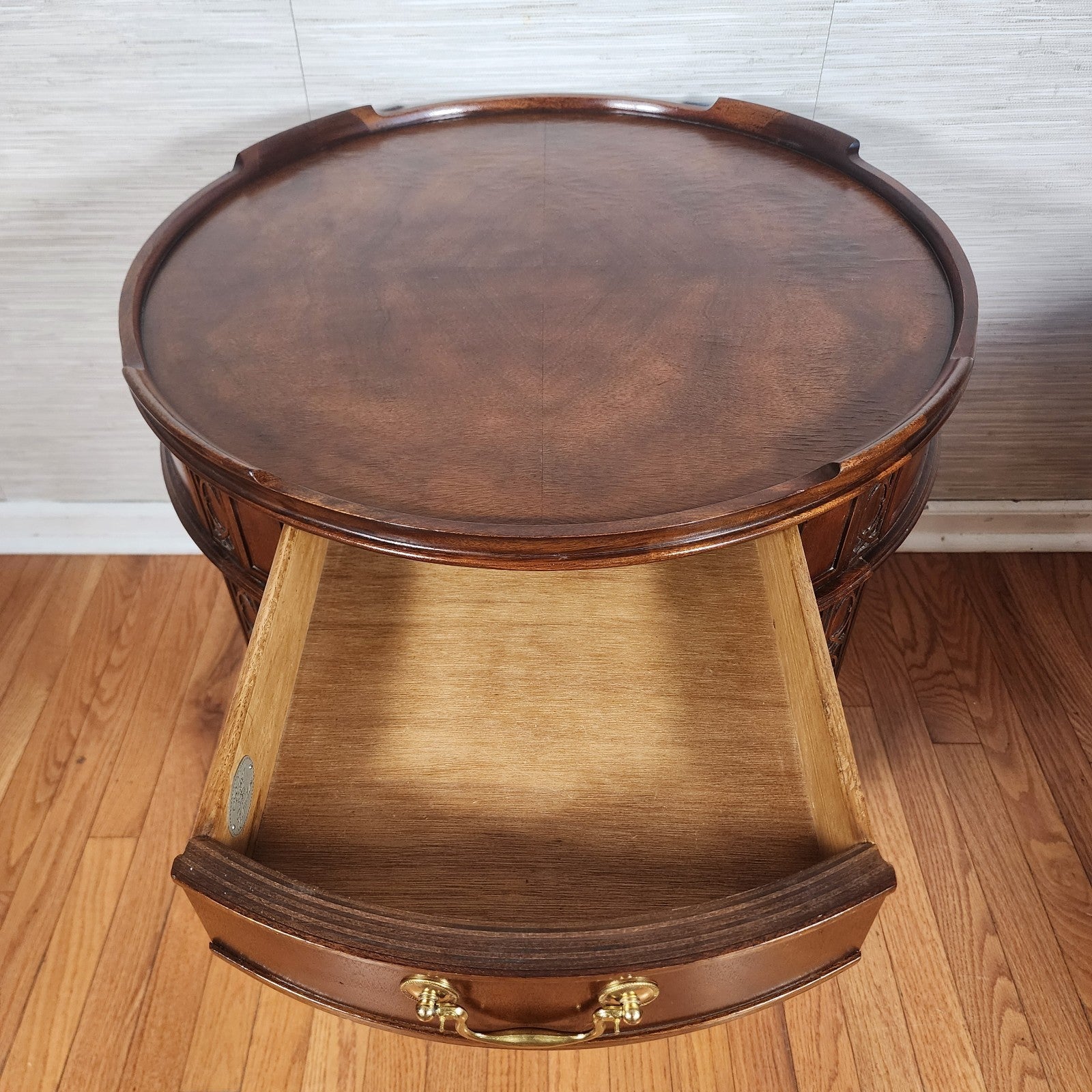 Vintage Baker Chinese Chippendale Furniture Night Table End Table