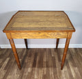 Slant Lift Top Desk Pine Mid 1800s  Antique Dovetailed