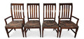 Ethan Allen American Impressions Dining Chairs - Set of 4 - Includes 2 Armchairs