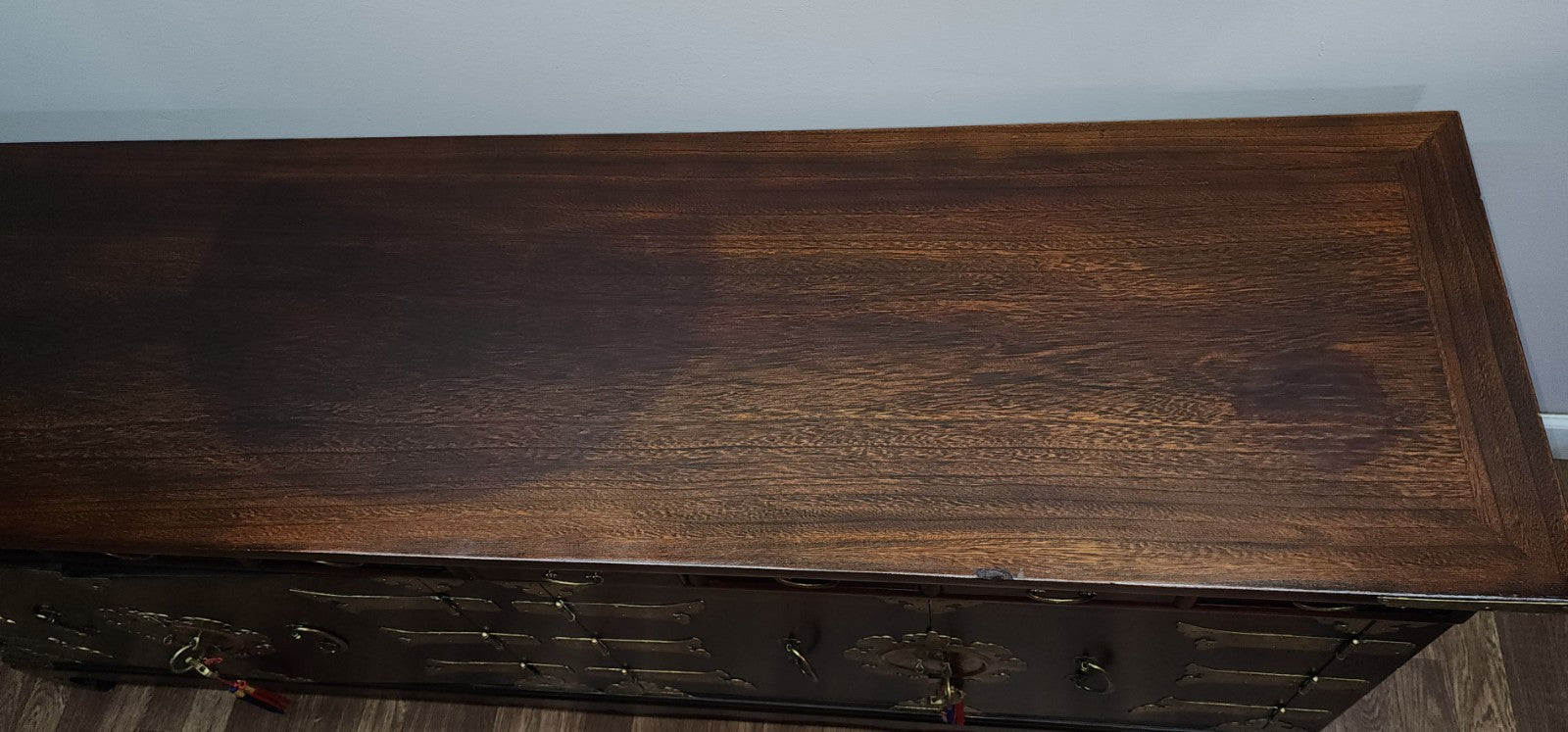 Korean Antique Style Table Chest Console Cabinet