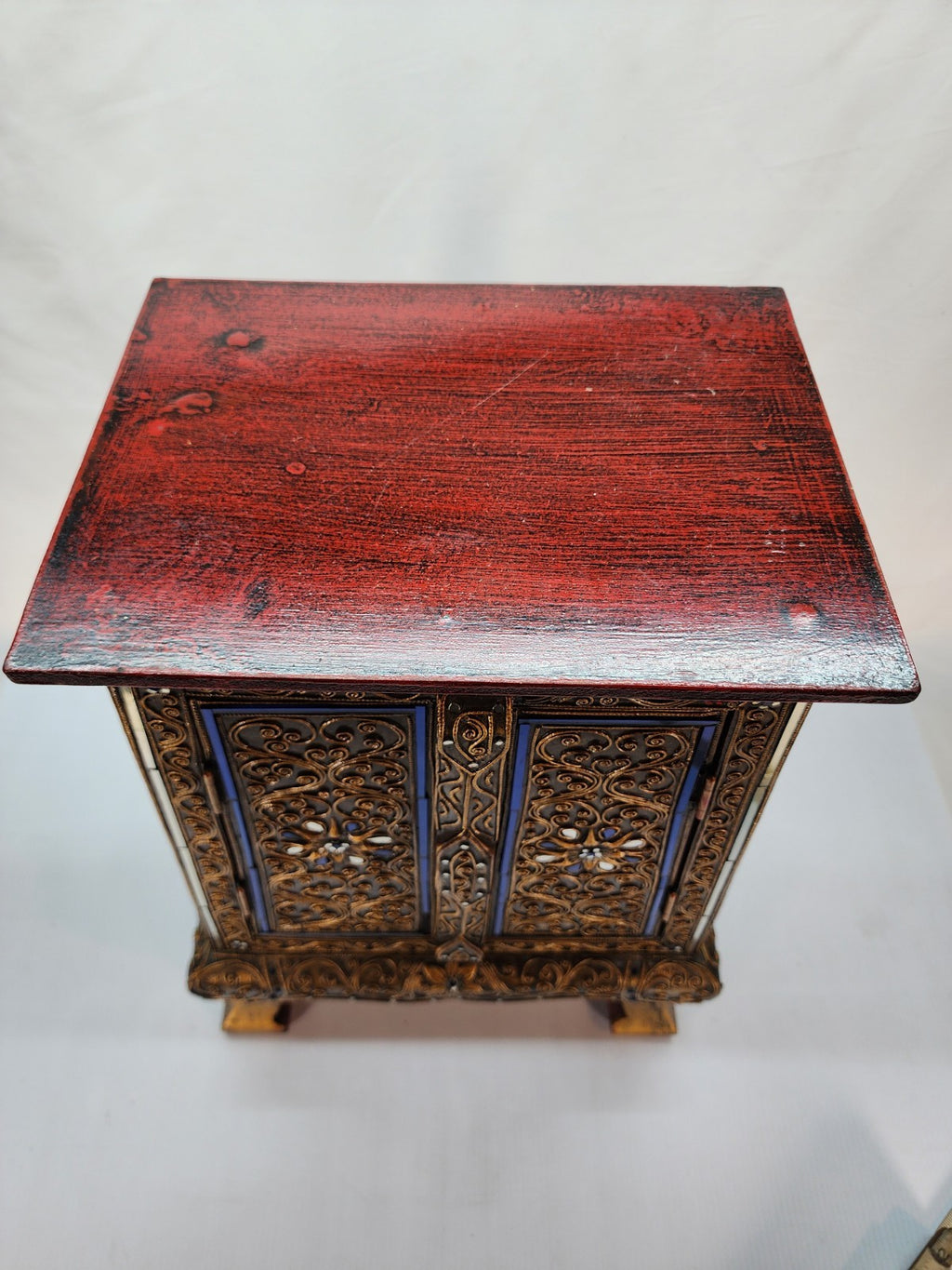 Asian Ornate Decorative Cabinet