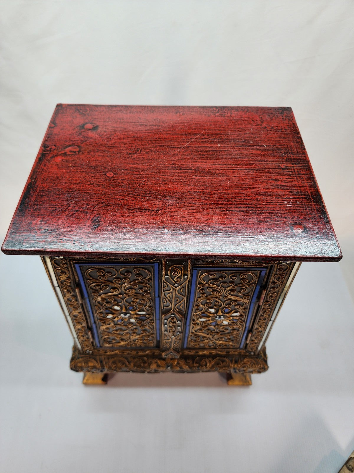 Asian Ornate Decorative Cabinet