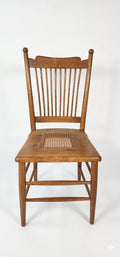 Vintage Cane Seat Chair Antique