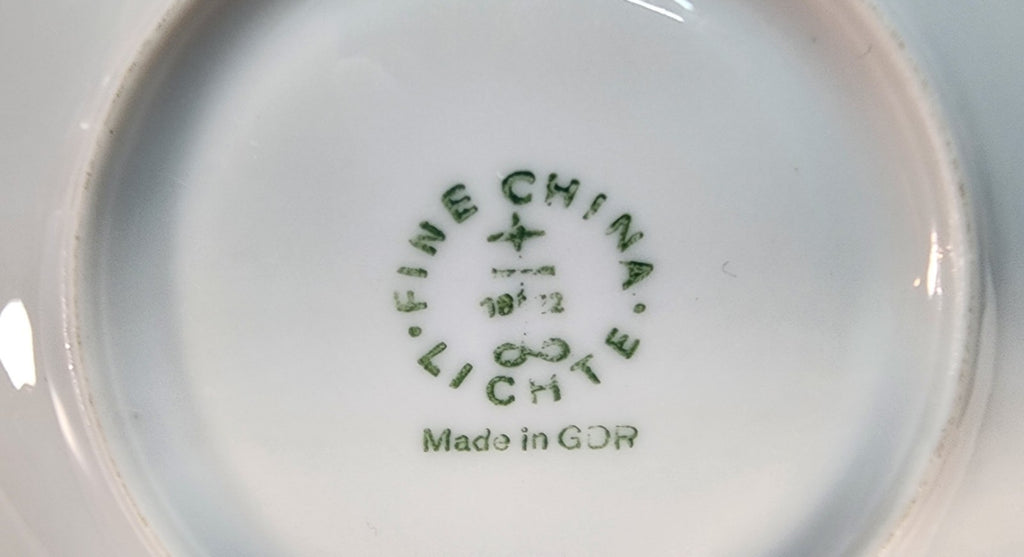 Lichte Vintage China Porcelain Coffee or Tea set - 5 person set.