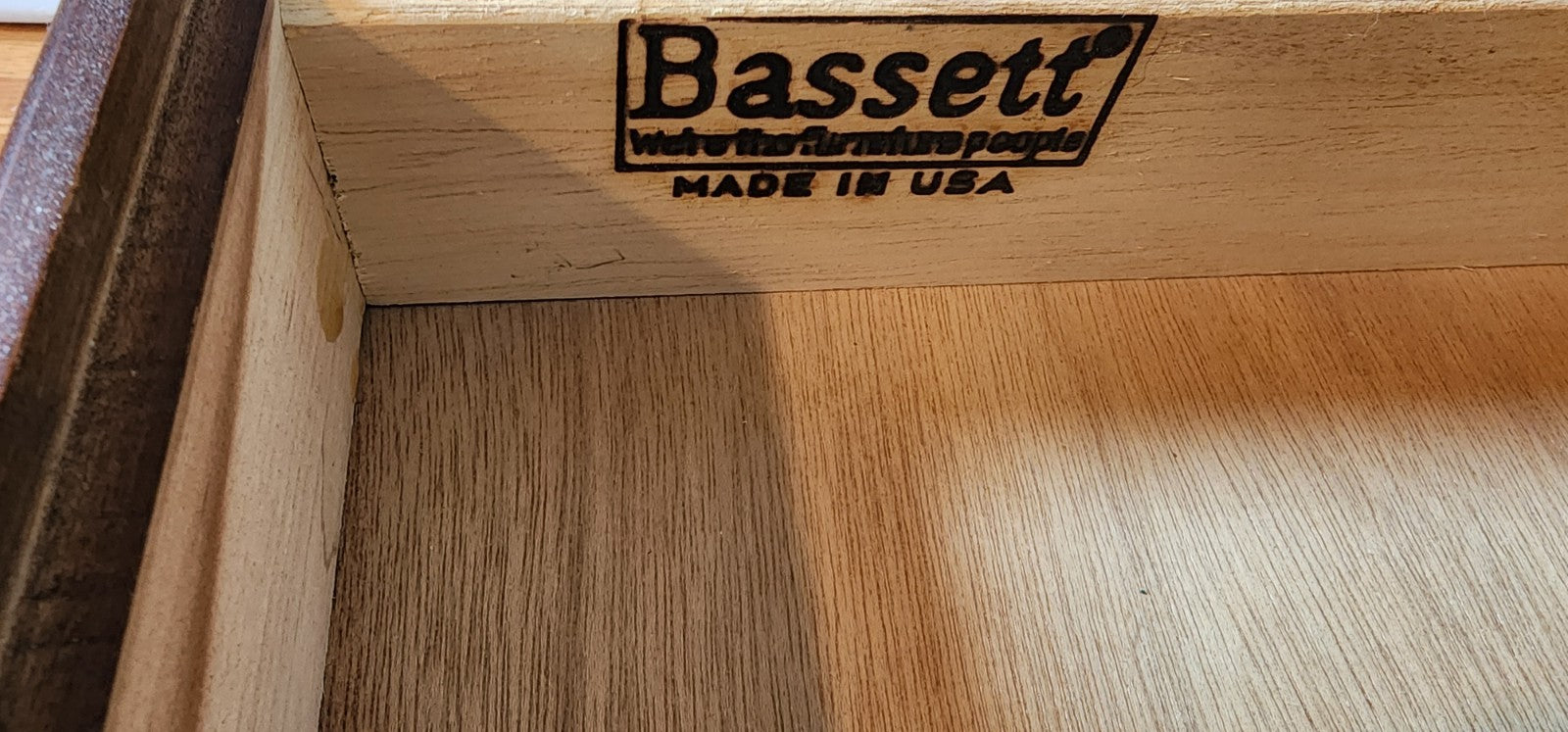 Bassett Vintage Console or Entry Table
