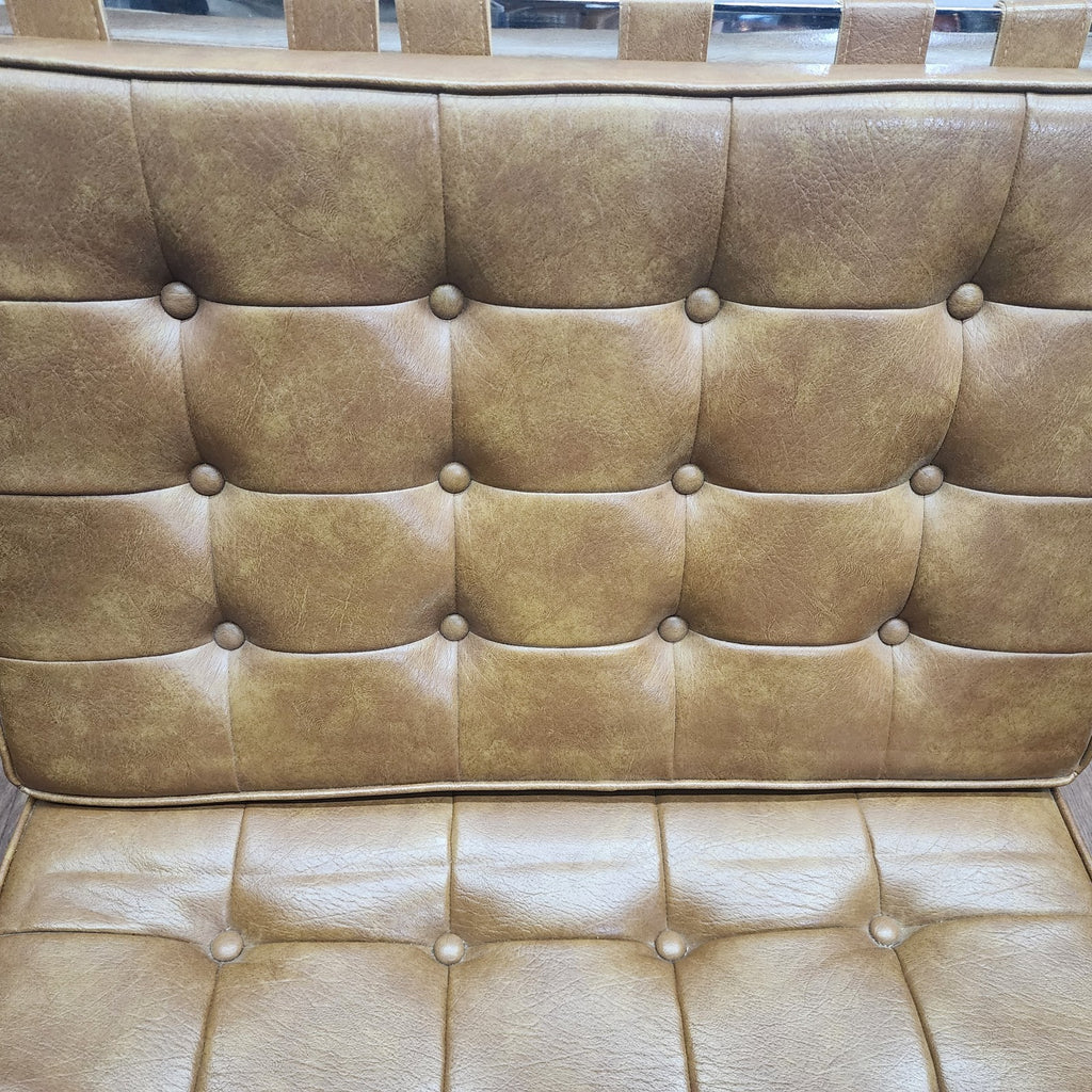 Vintage Barcelona Style Replica Chairs - Sold As A Pair or Individually