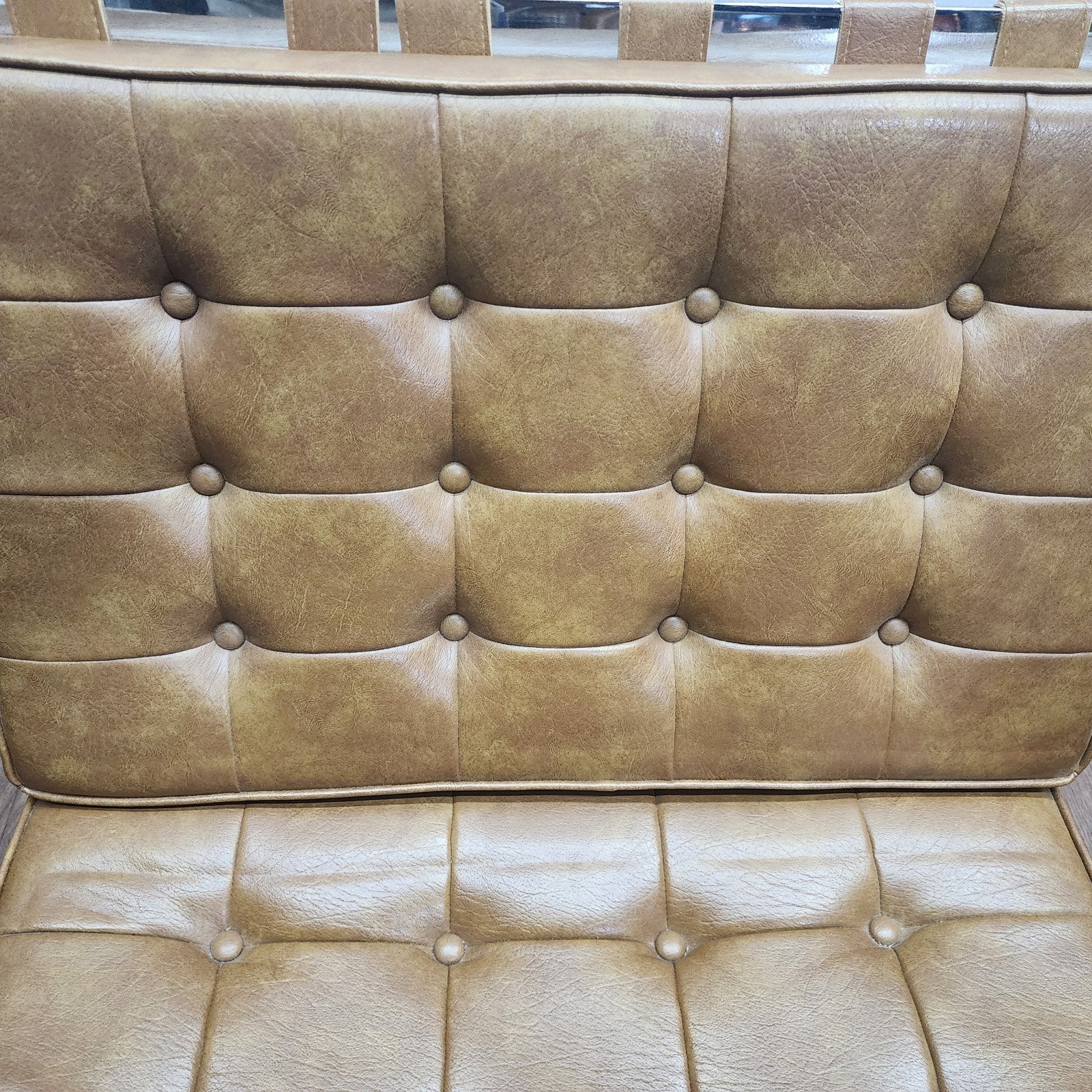 Vintage Barcelona Style Replica Chairs - Sold As A Pair or Individually