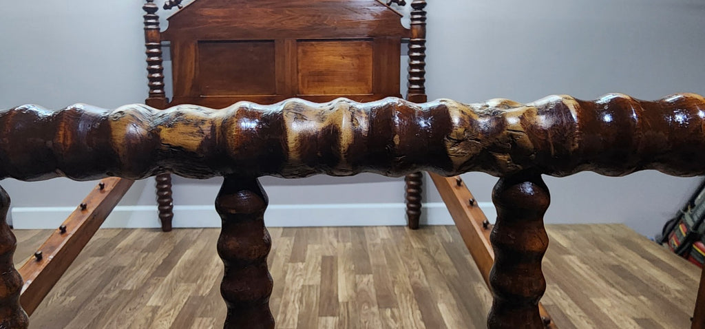 19th Century  Antique Jenny Lind Rope Bed