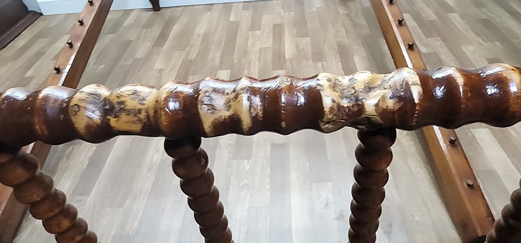 19th Century  Antique Jenny Lind Rope Bed