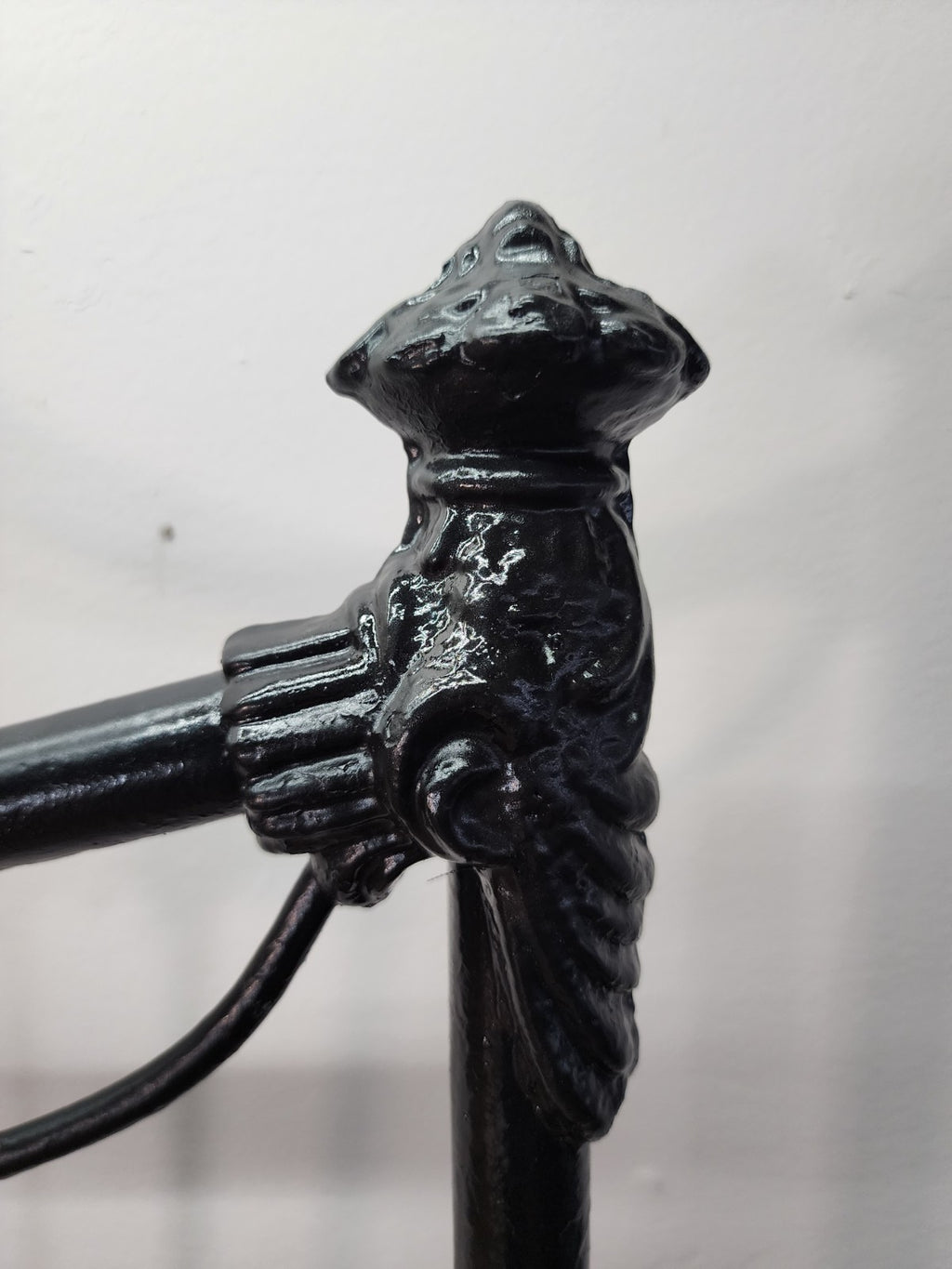 Antique Wrought Iron Bed Frame