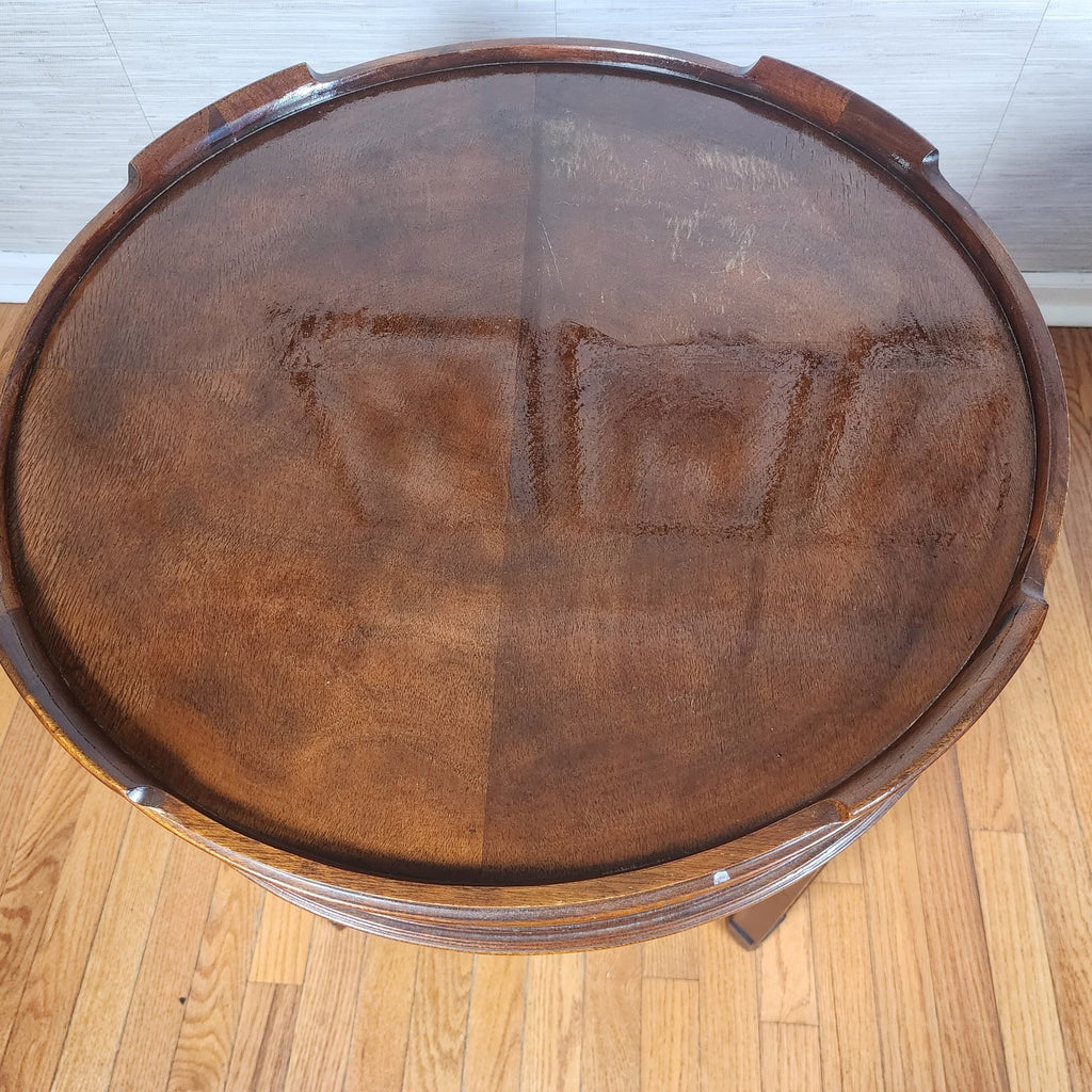 Vintage Baker Chinese Chippendale Furniture Night Table End Table