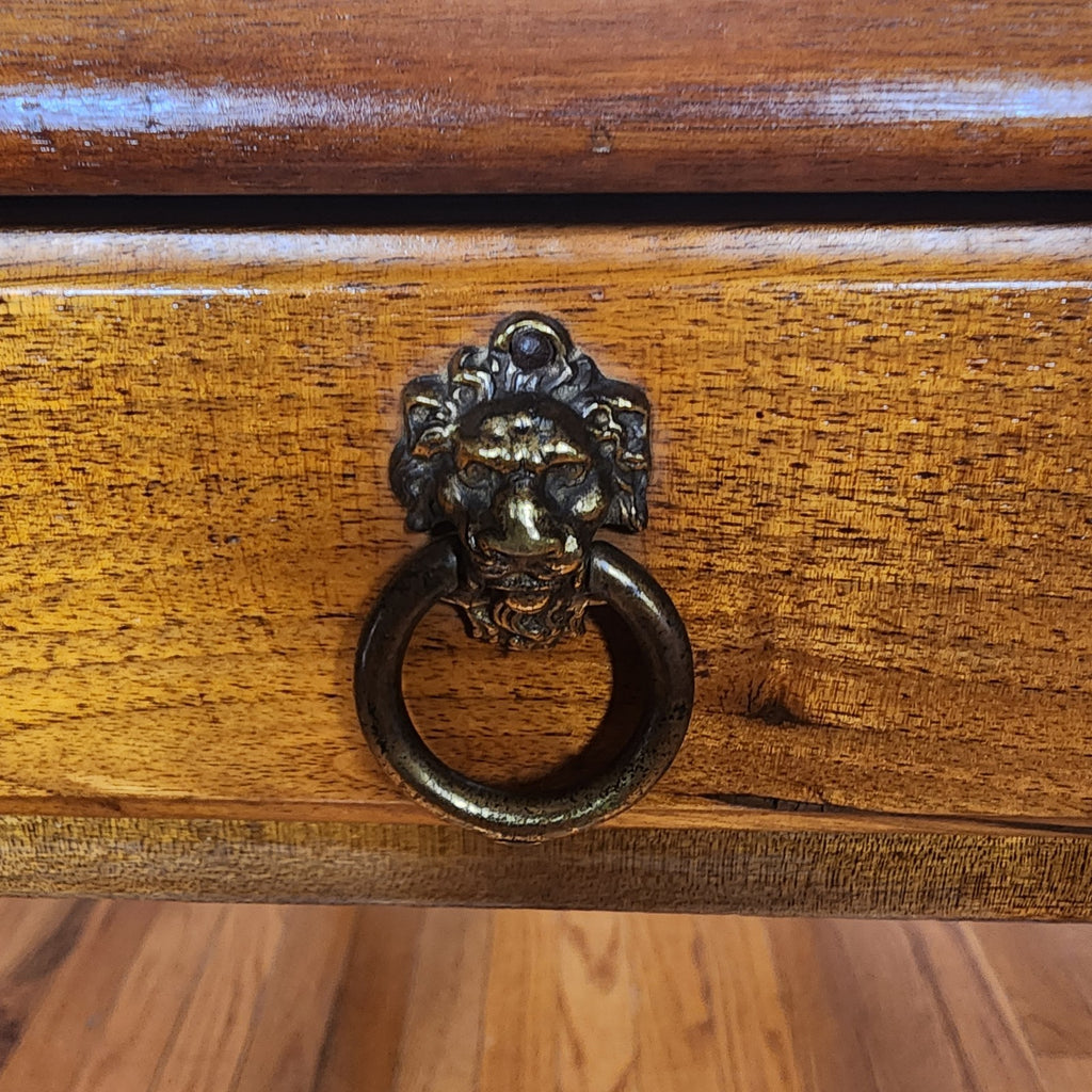 Vintage Chess Table - Including Chess Pieces