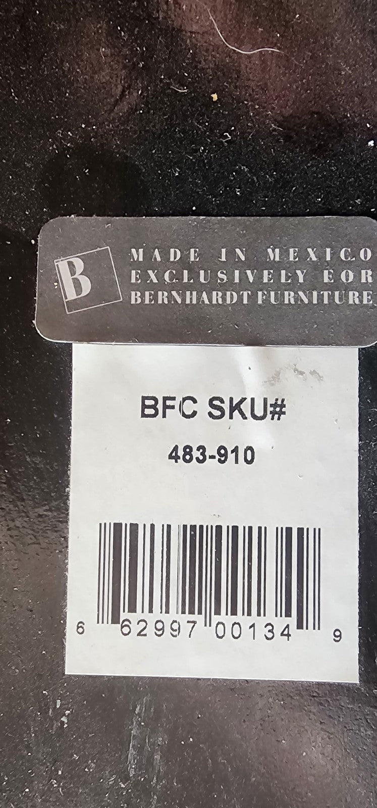 Bernhardt Console Entry Table