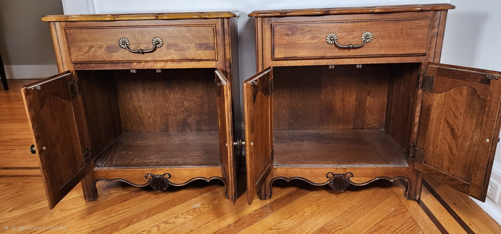 Ethan Allen French Country Nightstands Night Tables