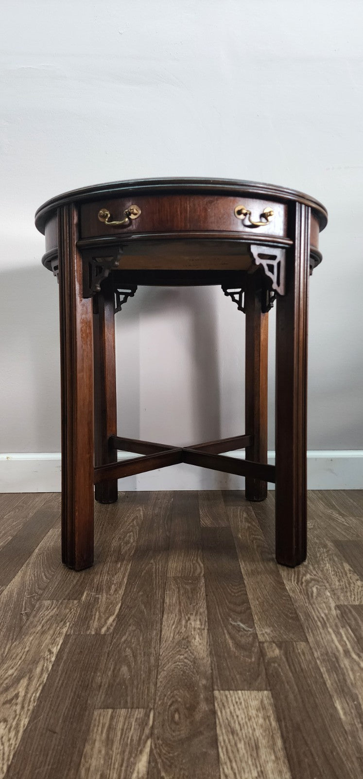Lane Hollywood Regency Inlay Side End Table