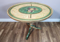 Vintage Painted Flip Top Table
