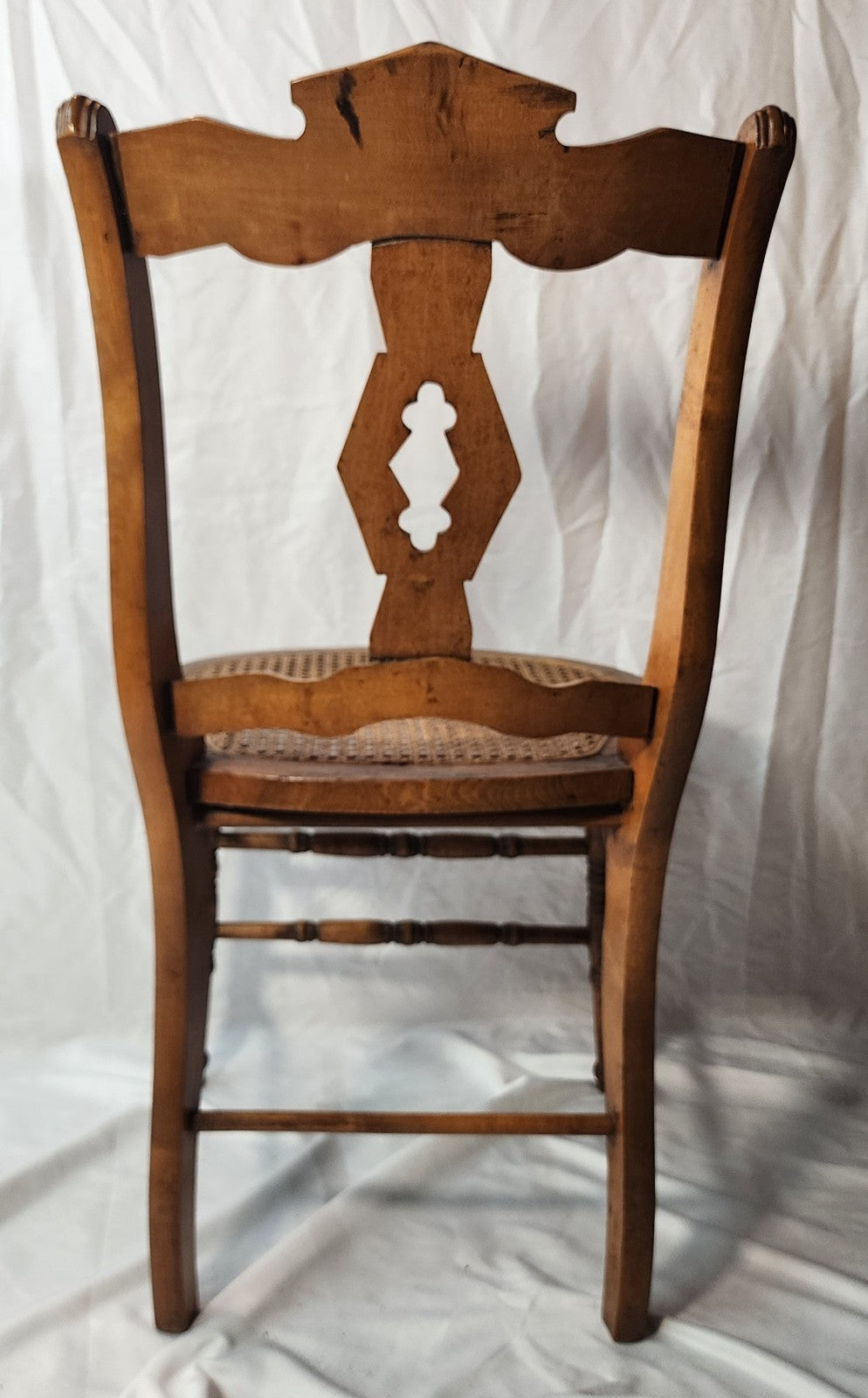 Antique Cane Chairs - Sold As A Pair