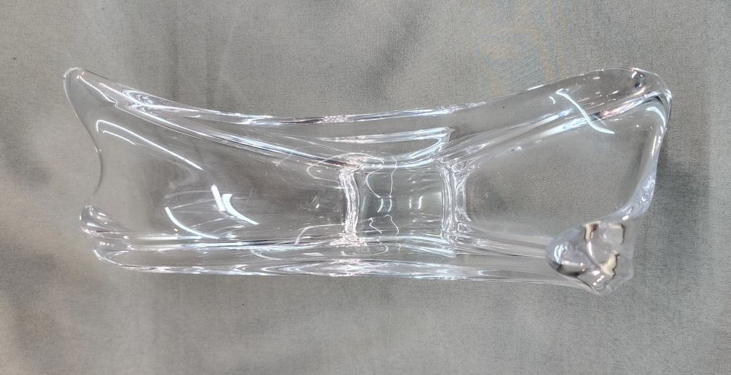 Vintage French Crystal Centerpiece Bowl